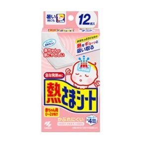 日本🇯🇵小林製藥 嬰幼兒退熱貼 0-2歲 12片/包
