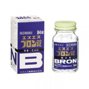 日本白兔牌 SS制藥 BRON止咳化痰藥劑 84錠/瓶