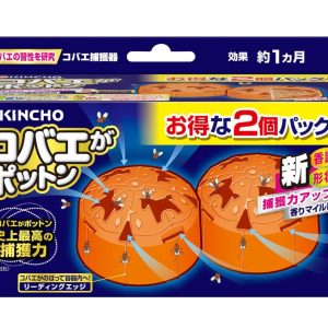 日本 KINCHO 金雞牌果蠅捕捉器 2入