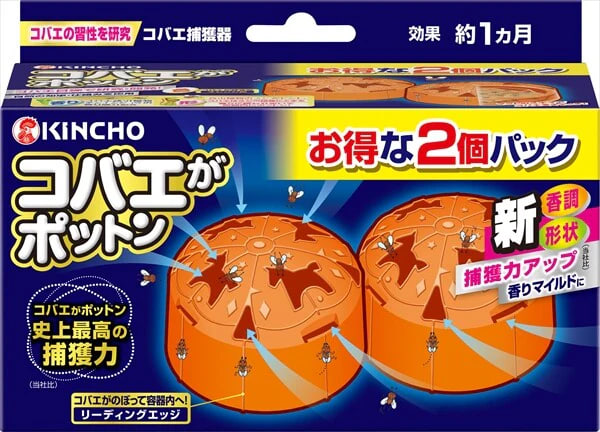 日本 KINCHO 金雞牌果蠅捕捉器 2入:圖片 6