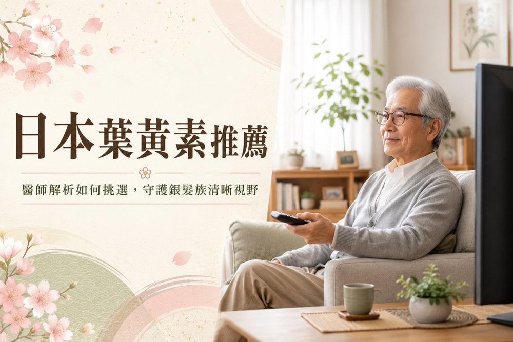 2026日本葉黃素推薦:成分解析與挑選重點,守護銀髮族清晰視野